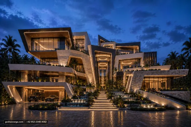 Arsitektur untuk Kabupaten Paniai. — pandangan arsitektur 2