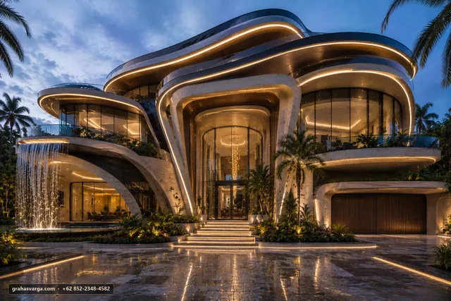 Arsitektur untuk Kabupaten Puncak. — pandangan arsitektur 2