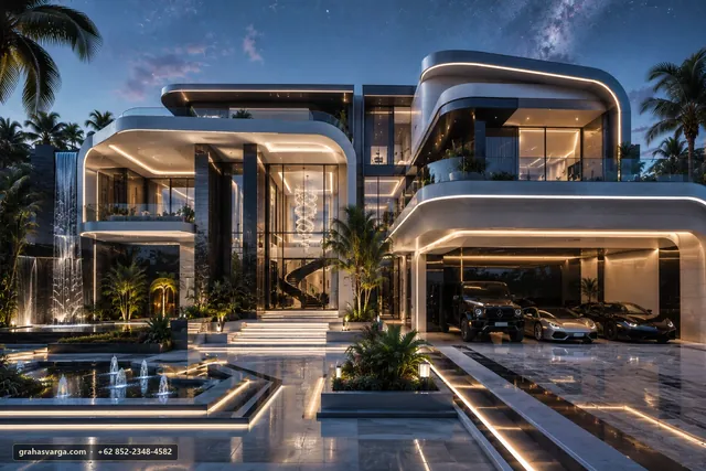 Arsitektur untuk Kabupaten Puncak. — pandangan arsitektur 3
